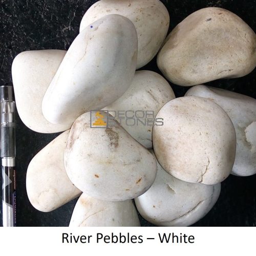 River Pebbles White