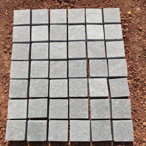 Limestone Tandur Grey - Natural, Mahicne cut +Tumbled